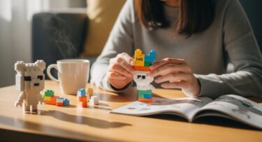 ラキュー すみっコぐらし は不器用でも作れる？大人の癒し時間！