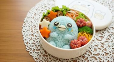 【すみっコぐらし】とかげのキャラ弁が神可愛い！不器用でもできる簡単レシピ
