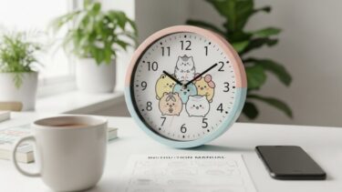 【すみっコぐらし電波時計】説明書より丁寧！設定で愛着が湧く魔法