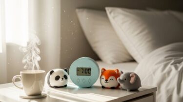 【すみっコぐらし電波時計】アラーム設定で起きるのが楽しみに！？