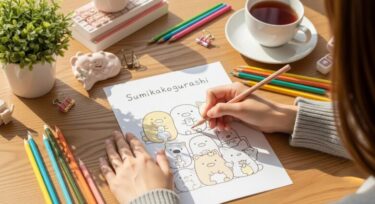 すみっコぐらしイラストぬりえ5選！大人がハマる理由！？